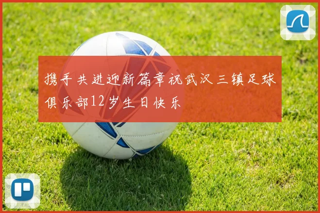 携手共进迎新篇章祝武汉三镇足球俱乐部12岁生日快乐
